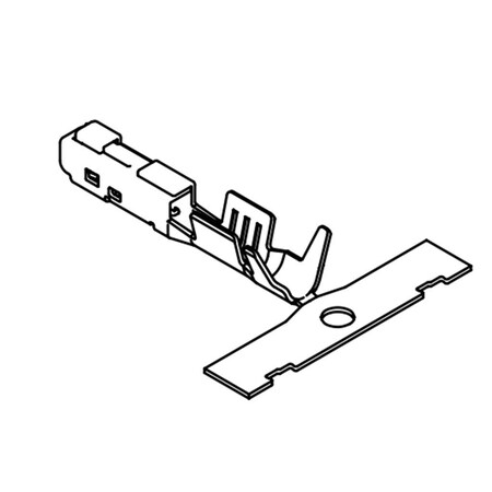 Molex Ctx-J100 Receptacle Terminal(L) 5602050101